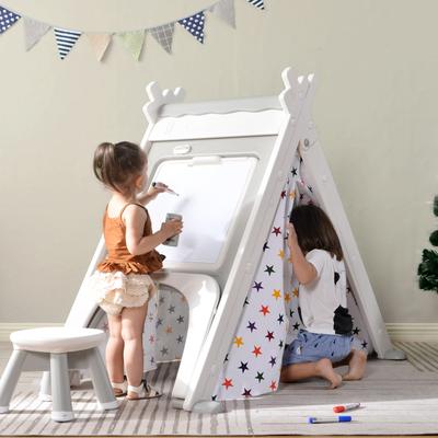 Kids Play Tent Foldable Playhouse-4 in 1 Teepee Tent - 59*27.2*47.5INCH