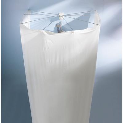 Duschvorhang-Kabine Spider weiß, 200 x 170 cm Duschvorhänge - Kleine Wolke