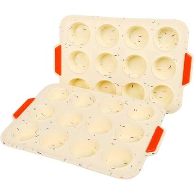 2 Pack Mini Muffin Tray 12 Cup S...