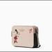 Kate Spade Bags | Disney X Kate Spade Ny Minnie Mouse Double - Zip Crossbody | Color: Black/Pink | Size: 4.8”H X 7.3” X 1.5”D