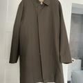 Burberry Jackets & Coats | Burberry Authentic Classic Man’s Over Coat Xl. Burberry Lined Removable. | Color: Gray/Green | Size: Xl