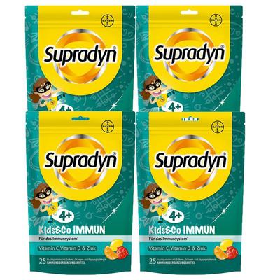 4x Supradyn Kids & Co Immun 4x25 St Bonbons Image