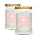 K. Hall Studio Barr-Co. Honeysuckle Tumbler Candle Set Soy in White | 5.125 H x 3.5 W x 3.5 D in | Wayfair 1027TJX