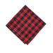 Prep & Savour Set Of 6 Buffalo Check & Black Plaid Waffle Dishcloths Cotton in Red | 14 H x 14 W in | Wayfair 4E8A87B6B4A84B009F8131A9E8C498AB