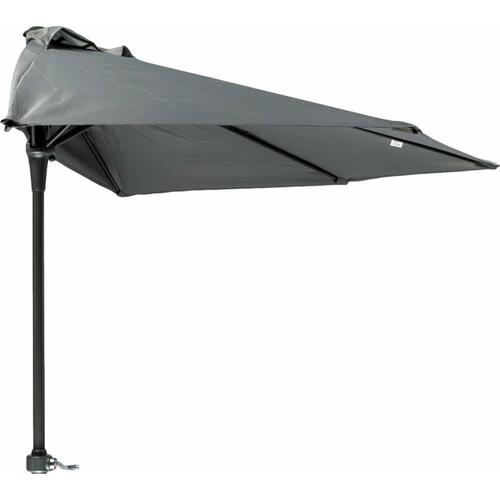 Balkon Sonnenschirm Halbrund Ø270 cm - Balkon Schirm - Sonnenschirm Balkongeländer - Halber