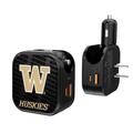 Washington Huskies Team Logo Dual Port USB Car & Home Charger