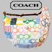 Coach Bags | Coach Patchwork Scribble | Color: Blue/White | Size: 11”X16”