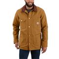 Carhartt Men's Loose Fit Duck Blanket Lined Jacket (Size M) Carhartt Brown, Cotton