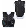 Gilet di sicurezza da equitazione bambini modello Easy fit: xs, nero 9100