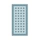 Tapis en vinyle Laietana bleu 60x120