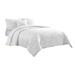 Alice 4 Piece Microfiber Queen Size Comforter Set, The Urban Port, White