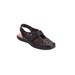 Extra Wide Width Women's The Jordyn Sling by Comfortview in Black (Size 10 WW)