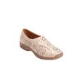 Extra Wide Width Women's The Maysen Flat by Comfortview in Champagne (Size 11 WW)