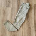 American Eagle Outfitters Pants & Jumpsuits | Ae Olive Pants Next Level Stretch Distressed | Color: Green | Size: 2