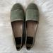 Tory Burch Shoes | Bnib Tory Burch Colorblock Suede Captoe Espadrille Leccio Green Sz 36 | Color: Green | Size: 6