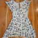American Eagle Outfitters Dresses | American Eagle Outfitters Floral Cutout Dress Small. | Color: White | Size: S