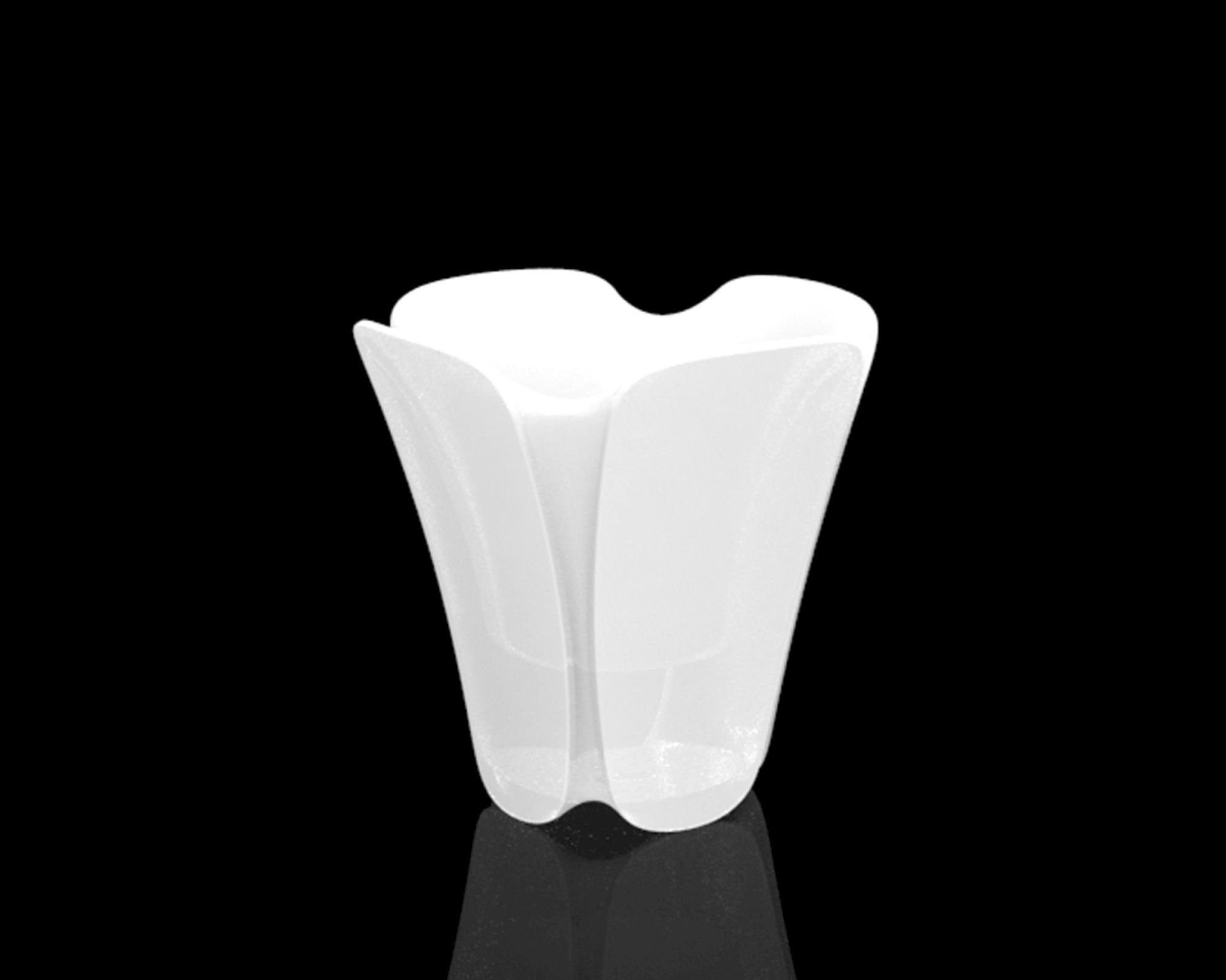 Vondom »PEZZETINA« Outdoor Pflanzengefäß - LED - Beleuchtung 65x65 cm / RGB LED Image