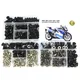 Kit Complet de Boulons de Carénage pour Moto Suzuki Clips de Carénage Vitesse Kg RGV 250 VJ22