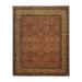 Hand Knotted Indo Tabriz Rose,Moss Persian Wool Traditional Oriental Area Rug (8x10) - 8' x 10'