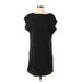 Old Navy Casual Dress - Shift: Black Solid Dresses - Women's Size X-Small