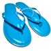 J. Crew Shoes | J. Crew Sandals 6 7 Easy Summer Flip-Flops Azure Pool Ao017 | Color: Blue | Size: Various