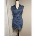 Urban Outfitters Dresses | Nwt Urban Outfitters Mini Wrap Dress | Color: Blue/White | Size: S