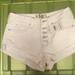 Free People Shorts | Free People White Jean Shorts | Color: White | Size: 24