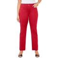 Plus Size Women's Secret Slimmer® Pant by Catherines in Classic Red (Size 20 WP)