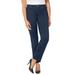 Plus Size Women's Secret Slimmer® Pant by Catherines in Navy (Size 24 WP)