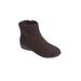 Wide Width Women's The Zenni Bootie by Comfortview in Black (Size 9 1/2 W)