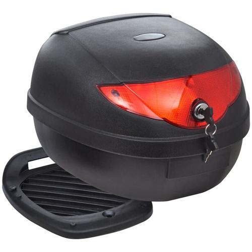 Vidaxl - Motorradkoffer 36 l für einen Helm Schwarz