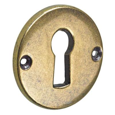 Schlüsselschild brüniert Ø30 mm brüniert ø 30 mm Möbelbeschläge - Hettich
