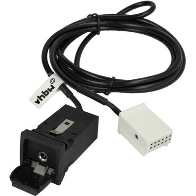 Aux Audio Adapter Kabel kfz Radio kompatibel mit Audi / Seat / Skoda / vw RCD500, RCD310, MFD2, Image