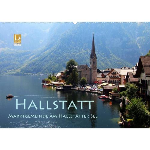 Hallstatt, Marktgemeinde am Hallstätter See (Wandkalender 2023 DIN A2 quer)