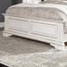 The Gray Barn Abbey Park Weathered Brown & Antique White King California Panel Bed