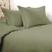 Superior 1500 Thread Count Egyptian Cotton Solid Duvet Cover Set