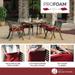 Arden Selections ProFoam 72 x 21 in Outdoor Chaise Cushion Cover