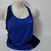 Nike Tops | Nike Navy Blue And Light Blue Mesh Tank Top Size Large | Color: Blue | Size: L