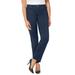 Plus Size Women's Secret Slimmer® Pant by Catherines in Navy (Size 30 WP)
