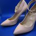 J. Crew Shoes | New J Crew Blush Pink Pointed 4" Heel Size 7 With Ankle Strap Made In Itay | Color: Cream/Pink | Size: 7