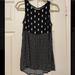 Madewell Tops | Madewell Black And White Top | Color: Black/White | Size: Xs