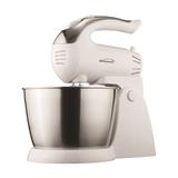 Brentwood 5 Speed 3 Qt. Stand Mixer Plastic in White | 12 H x 8 W x 11.75 D in | Wayfair SM1152
