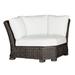 Summer Classics Rustic Woven Sectional Corner Wicker/Rattan in Black | 32 H x 48 W x 48 D in | Outdoor Furniture | Wayfair 37692+C058H4240N