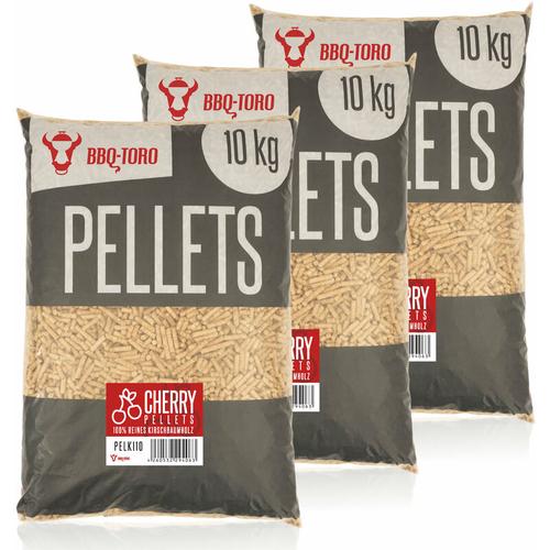 Cherry Pellets aus 100% Kirschbaumholz 30 kg Kirschpellets – Bbq-toro