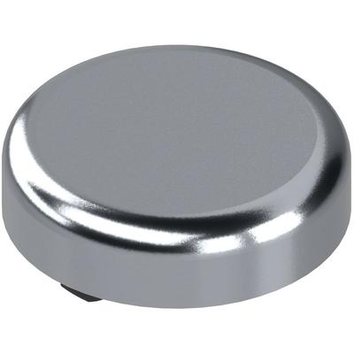 Blum - clip top Topfabdeckung - Glastürscharnier rund, Kunststoff verchromt Image