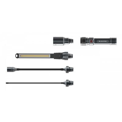Ledlenser Aufladbares Arbeitsleuchten-Set mit 4 Lampenaufsätzen Workers Friend