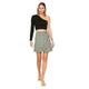 TRENDYOL Damen Flywheel Knitted Skirt. Skirt, Navy, M EU