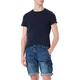 Timezone Herren Slim StanleyTZ Short, Blue Patriot Wash, 32W EU