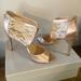 Jessica Simpson Shoes | Jessica Simpson Champagne Heels-Size 6.5 | Color: Cream/Gold | Size: 6.5