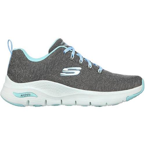 SKECHERS Damen Freizeitschuhe ARCH FIT - COMFY WAVE, Größe 38 in Grau